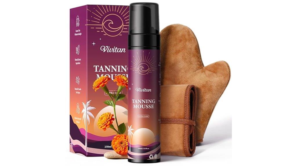 self tanner mousse kit