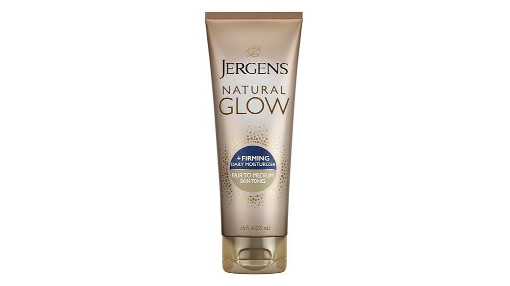 self tanning firming body lotion