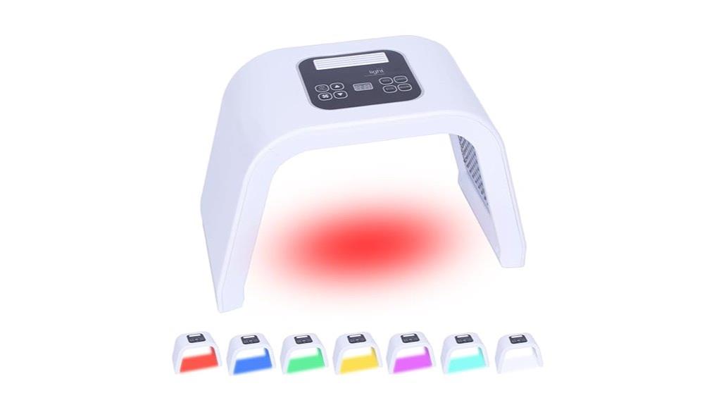 seven color led mask