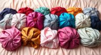 silk turbans for hair