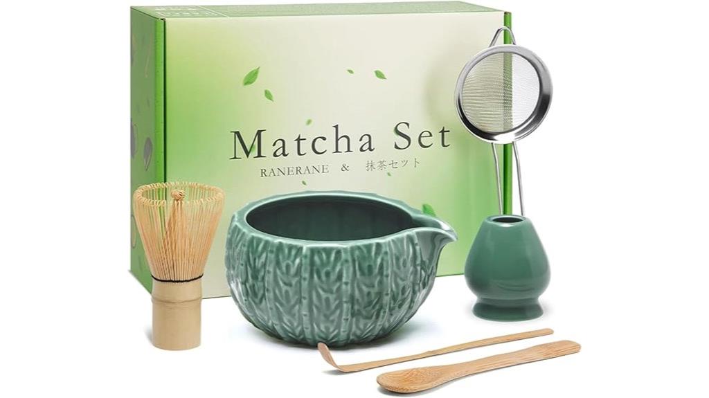 six piece matcha whisk kit