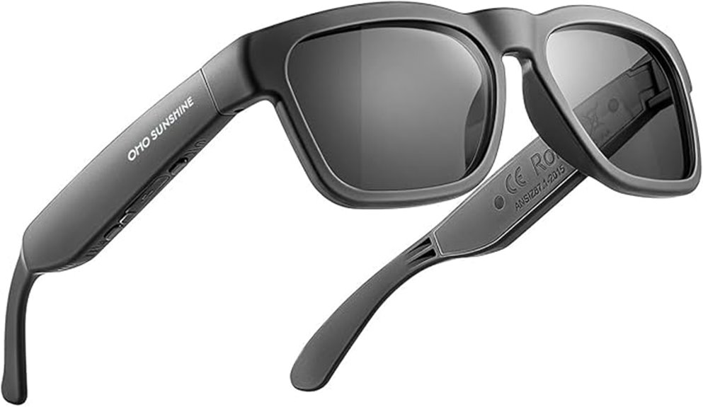 smart bluetooth uv sunglasses