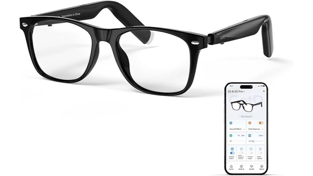 smart translation music glasses