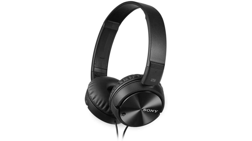sony black noise canceling headphones