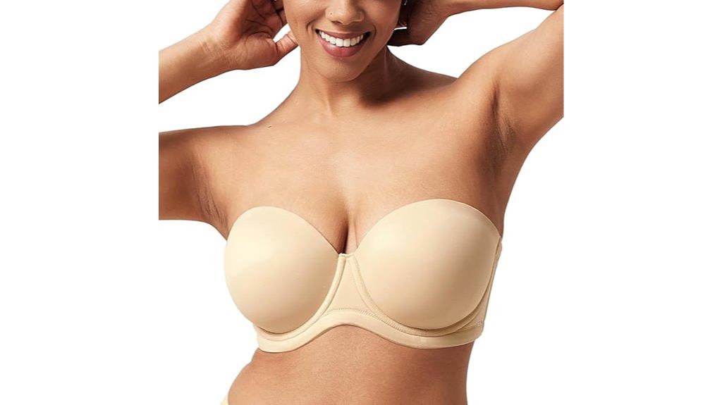 strapless bras for large bust