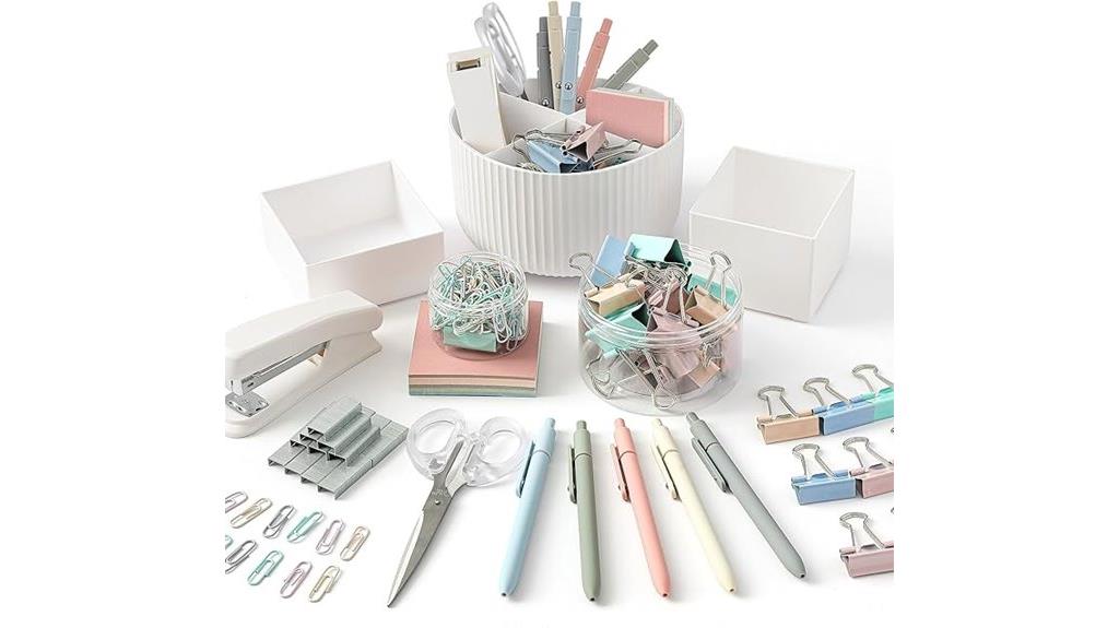 stylish desk accessories set