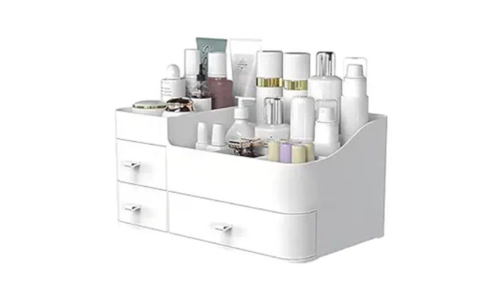 stylish drawer makeup organizer