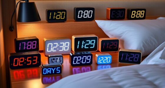 stylish functional led clocks
