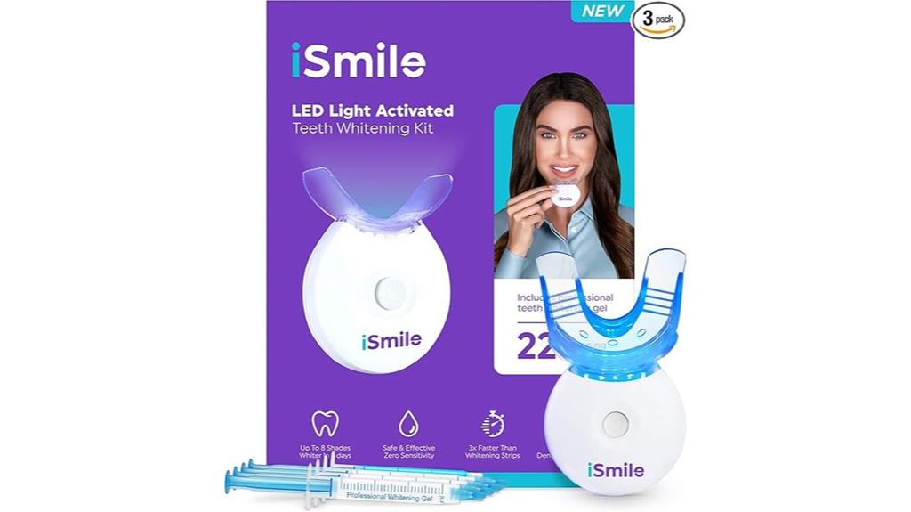 teeth whitening led kit