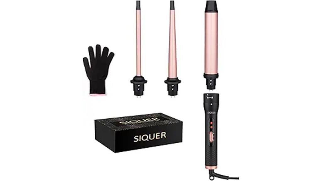 three in one curling wands