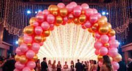 top celebrity balloon arch ideas