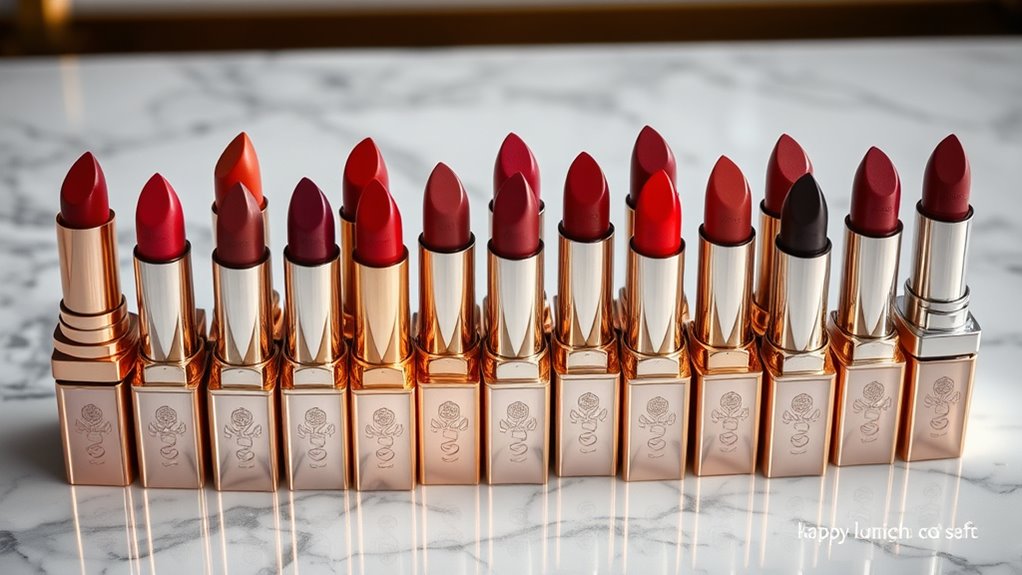 top celebrity long wear lipsticks