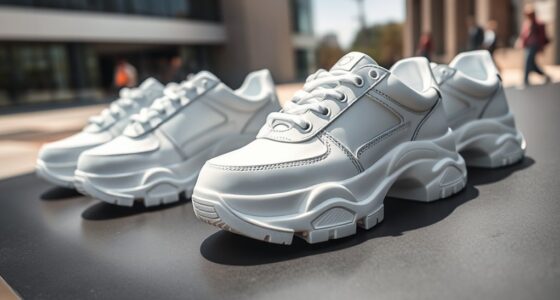 top chunky white sneakers 2025