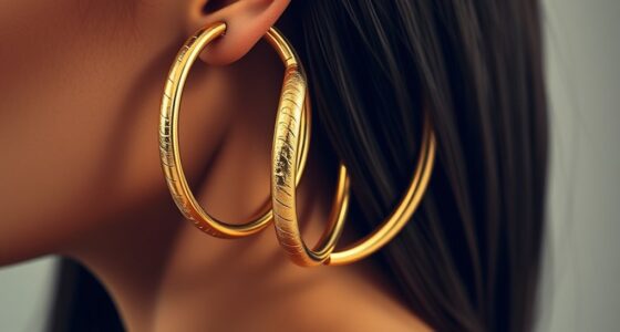 top gold hoop earrings