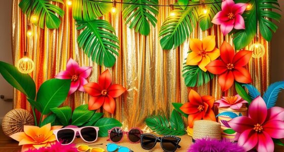 top party photo backdrops