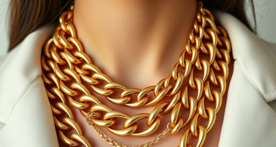 top trendy chunky chain necklaces
