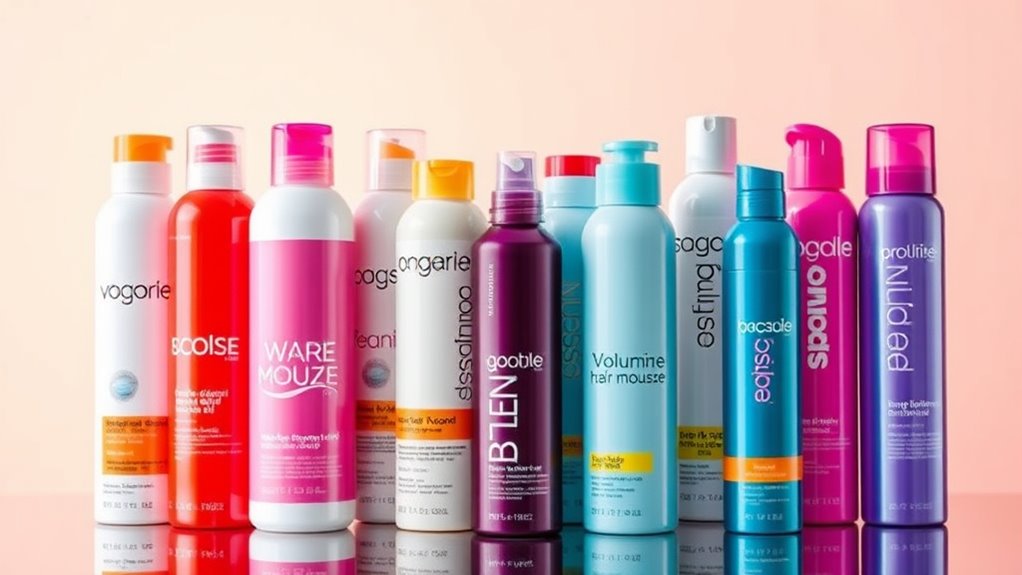 top volumizing hair mousses