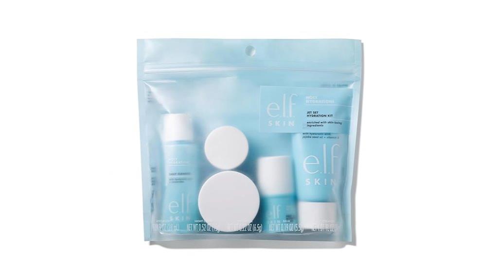 travel sized hydration skincare