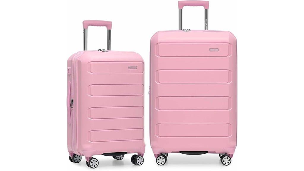 travelers choice spinner luggage