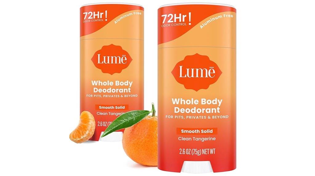 two pack deodorant sticks