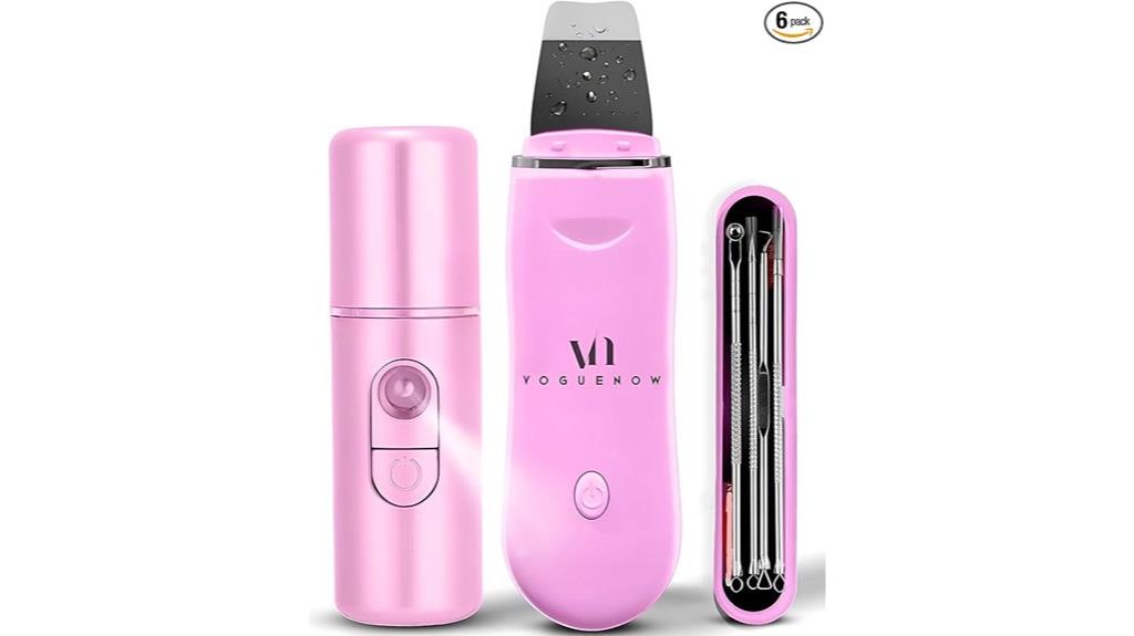 ultrasonic facial cleaning set