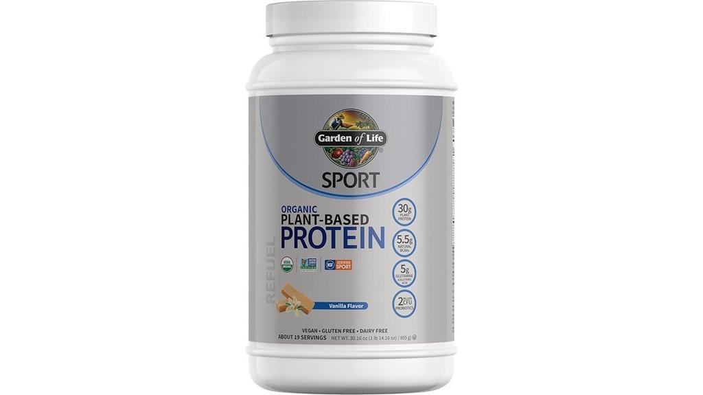vegan probiotic protein powder