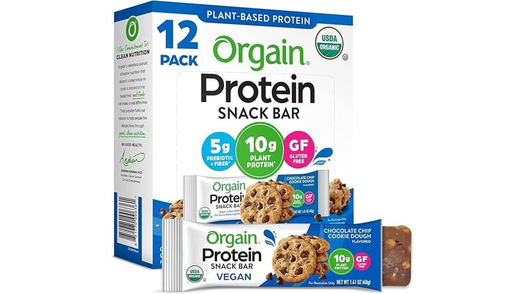 vegan protein bar pack