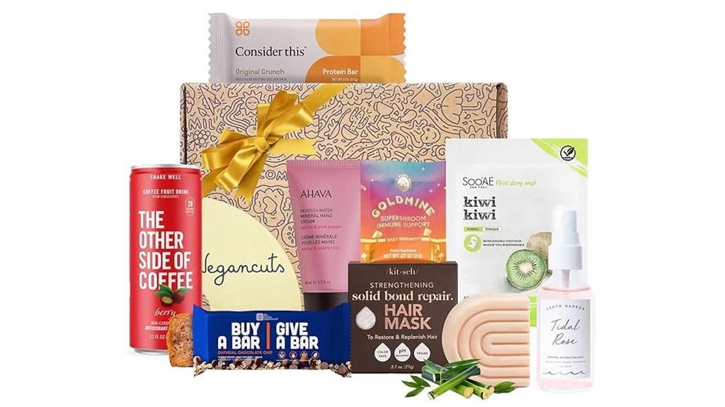 vegan self care gift set