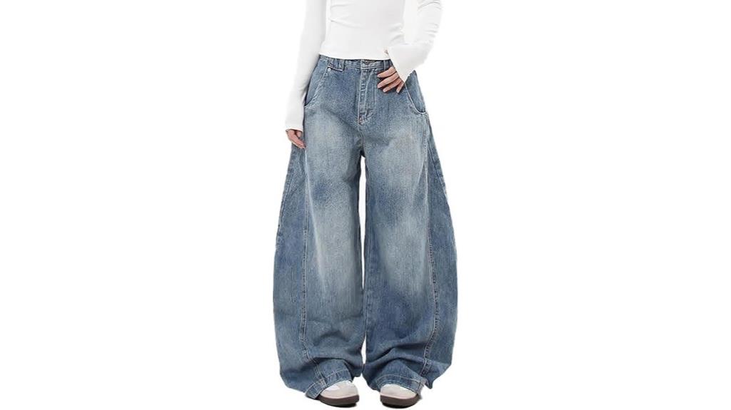 vintage baggy denim jeans