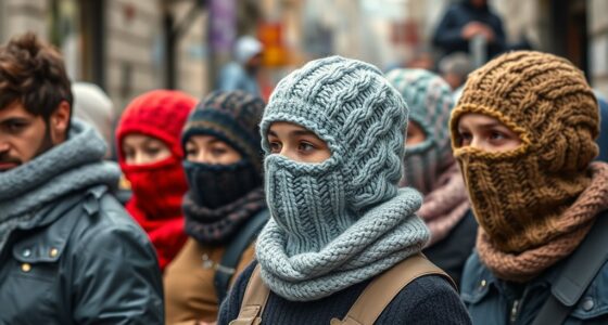 viral knitted balaclava trends