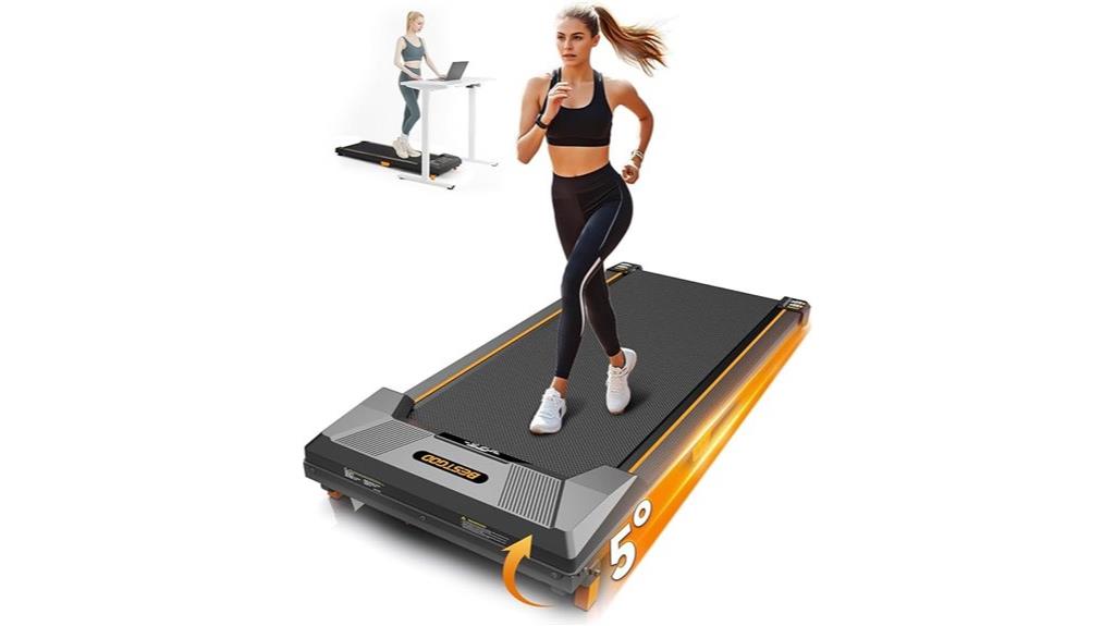 walking pad treadmill incline