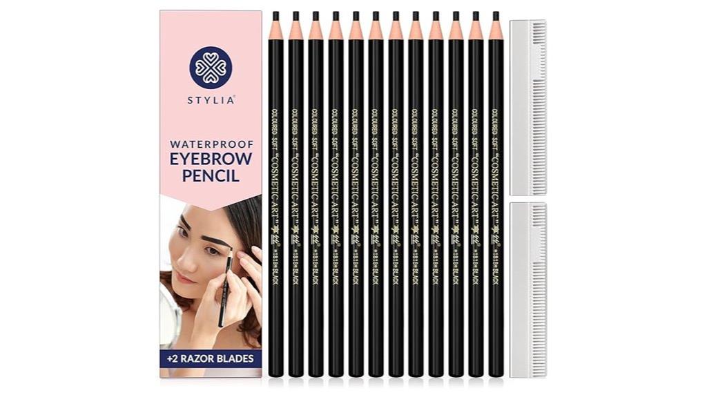 waterproof eyebrow pencil set