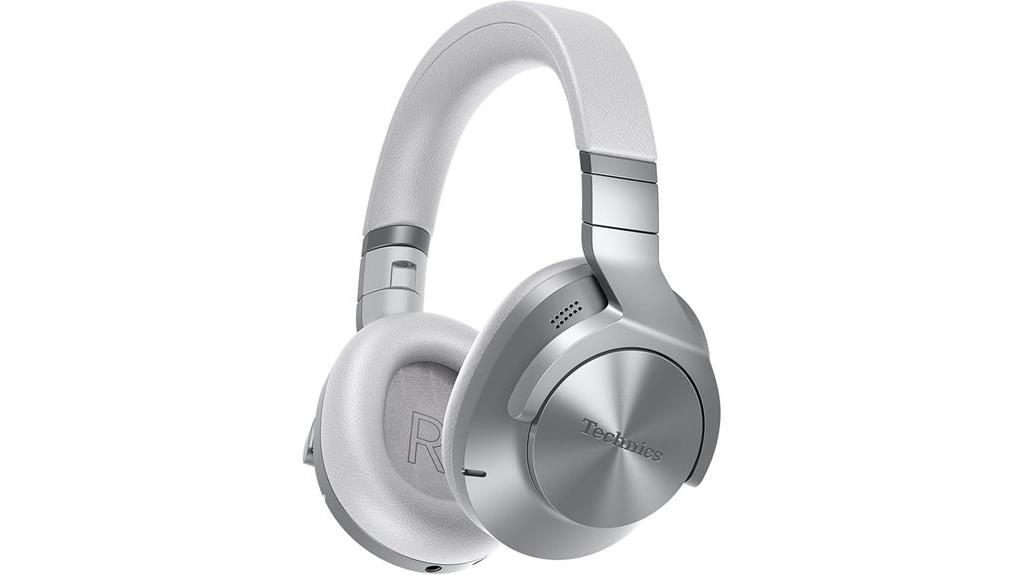 wireless silver noise canceling headphones