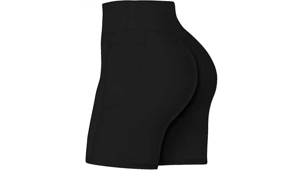 women s biker shorts with pockets
