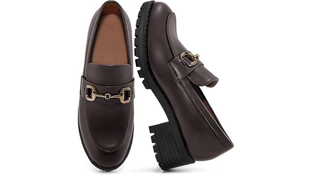 women s casual platform loafers