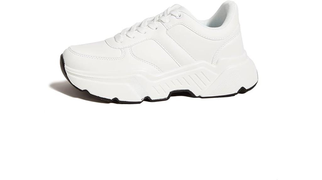 women s chunky platform sneakers