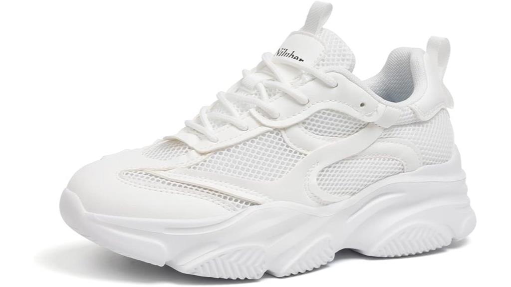 women s chunky platform sneakers