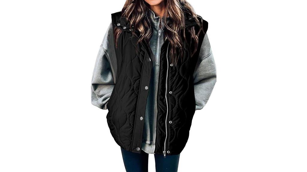 women s cropped puffer vest