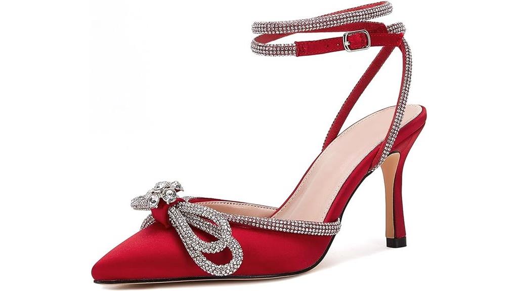 women s double bow pumps