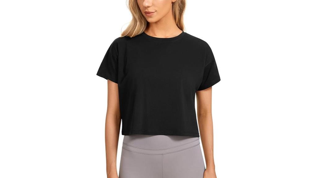 women s pima cotton workout shirts