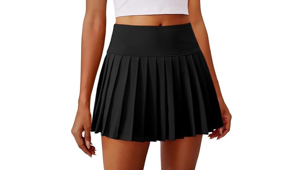 women s pleated tennis skirts