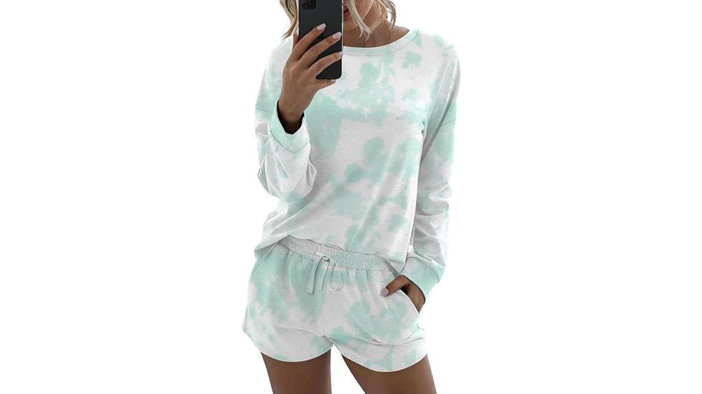 women s two piece pajama set