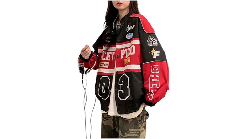 women s vintage varsity jacket