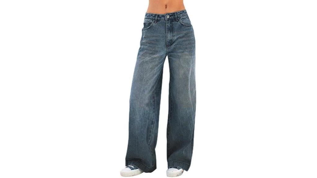 women s wide leg jeans