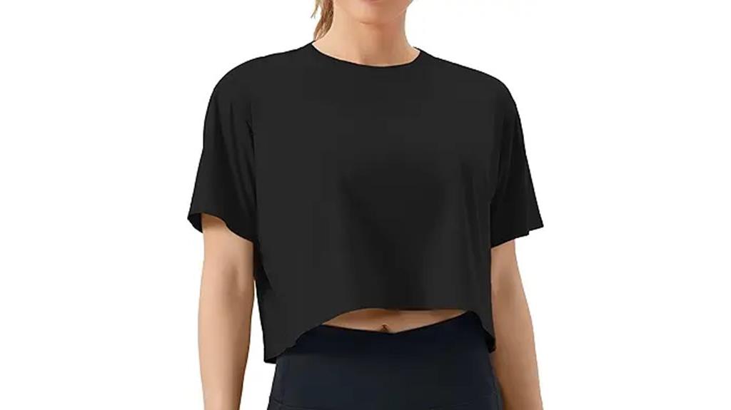 women s workout crop top