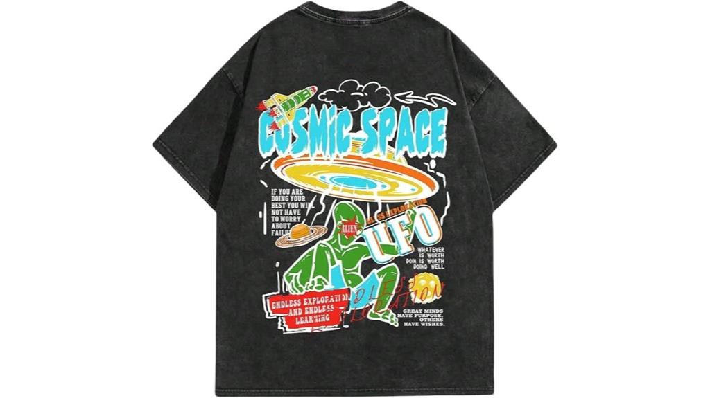 y2k alien vintage tee