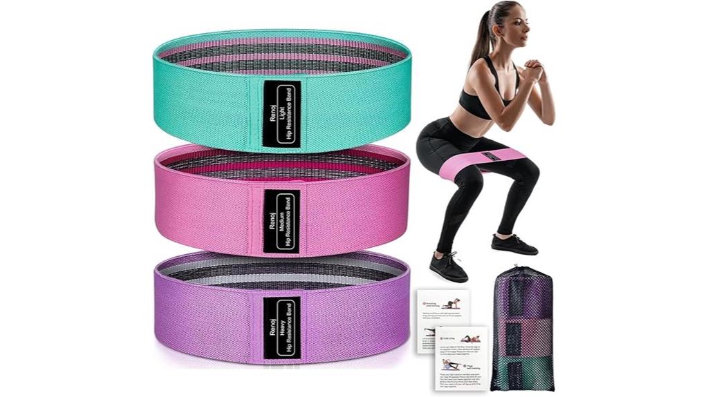yoga bands three pack