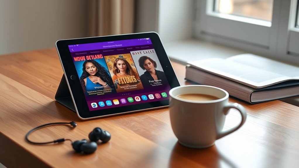 access celebrity stories digitally