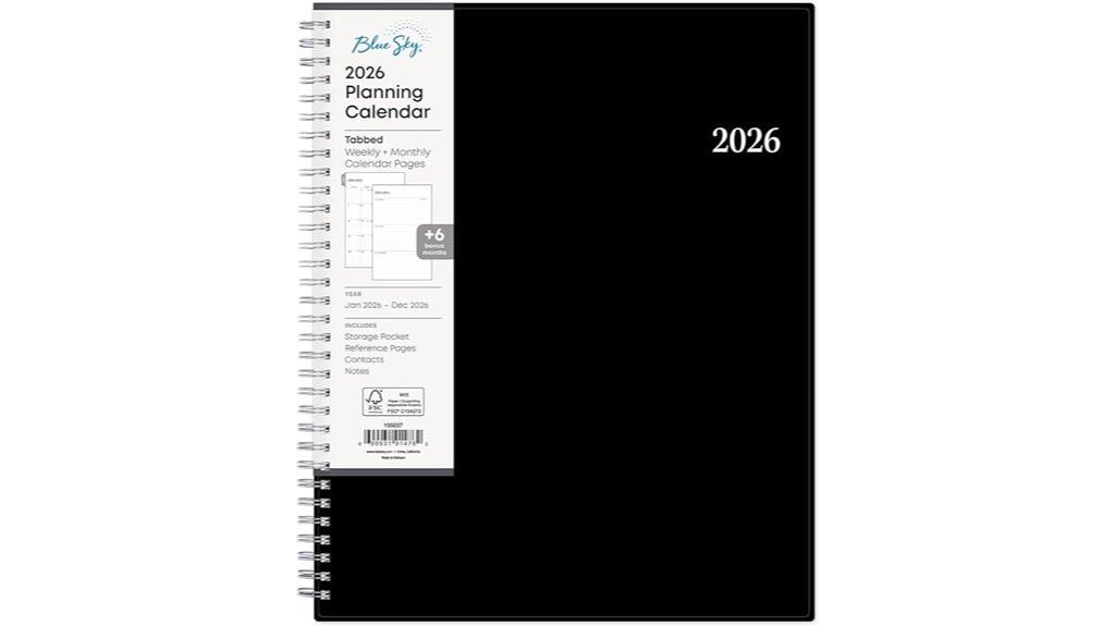 blue sky 2026 planner
