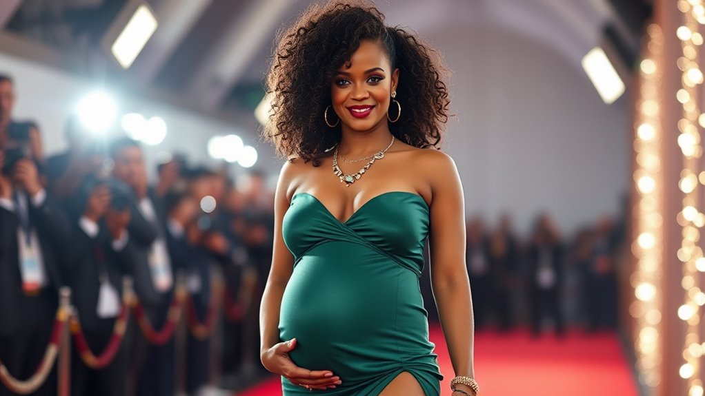 bold maternity style confidence